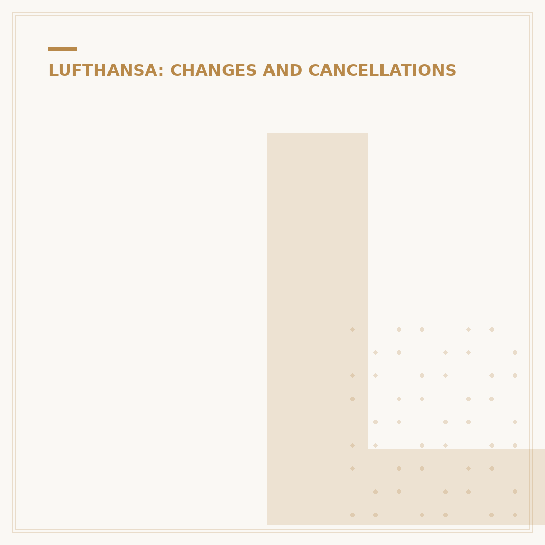 Lufthansa Flight Change Costs: What You Need to Know