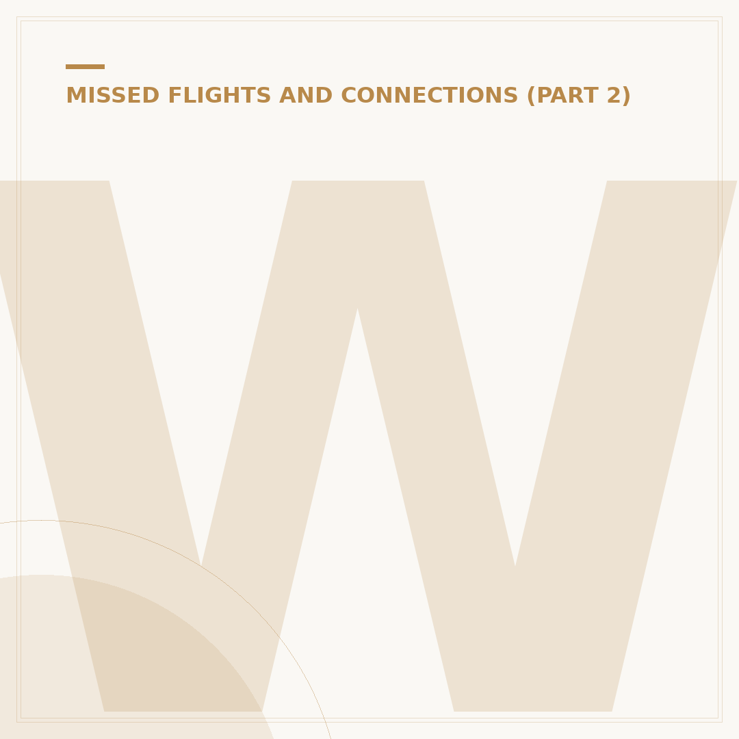 What Happens if You Purposely Miss a Connecting Flight?