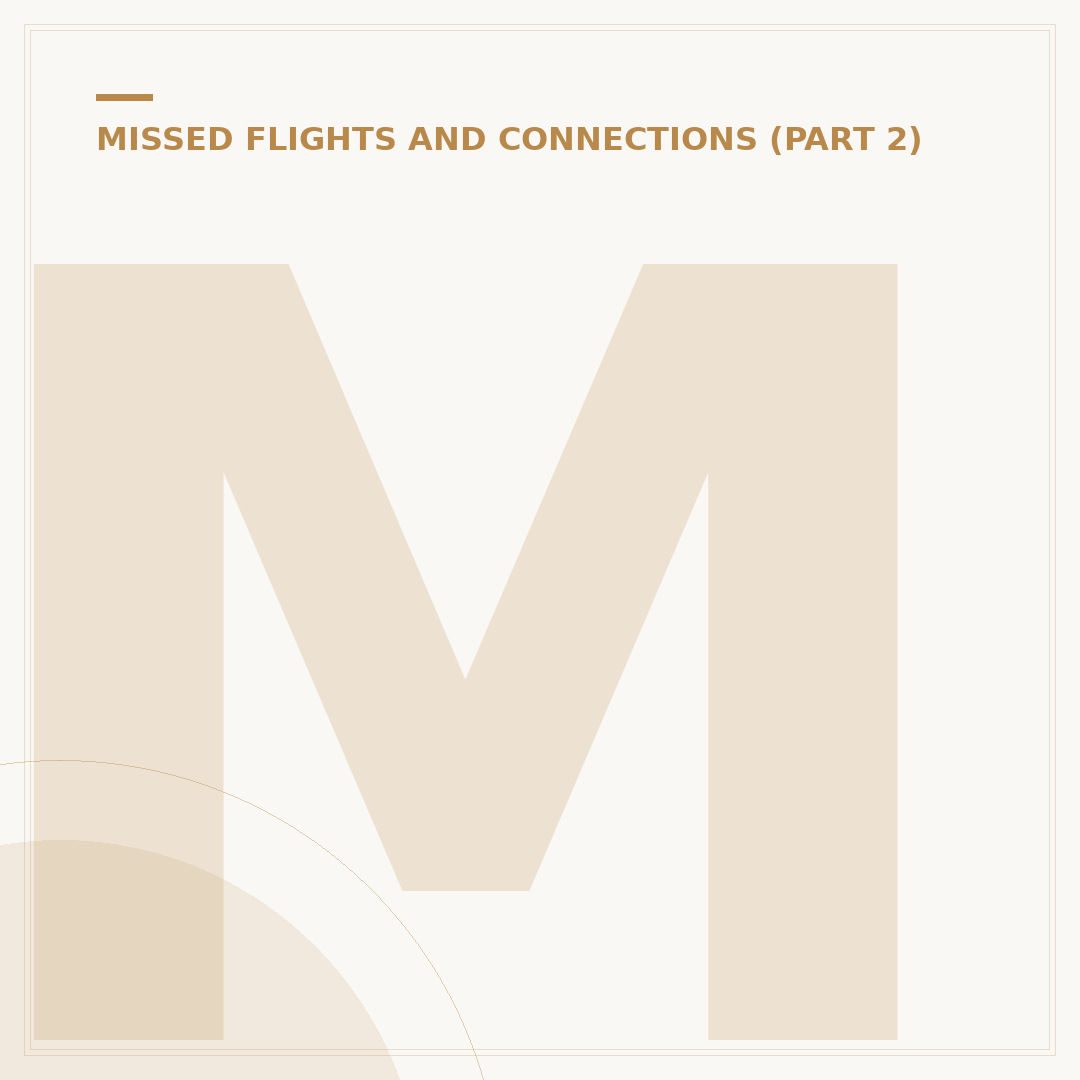 Miss a Flight? Can You Still Catch Your Connecting Flight?
