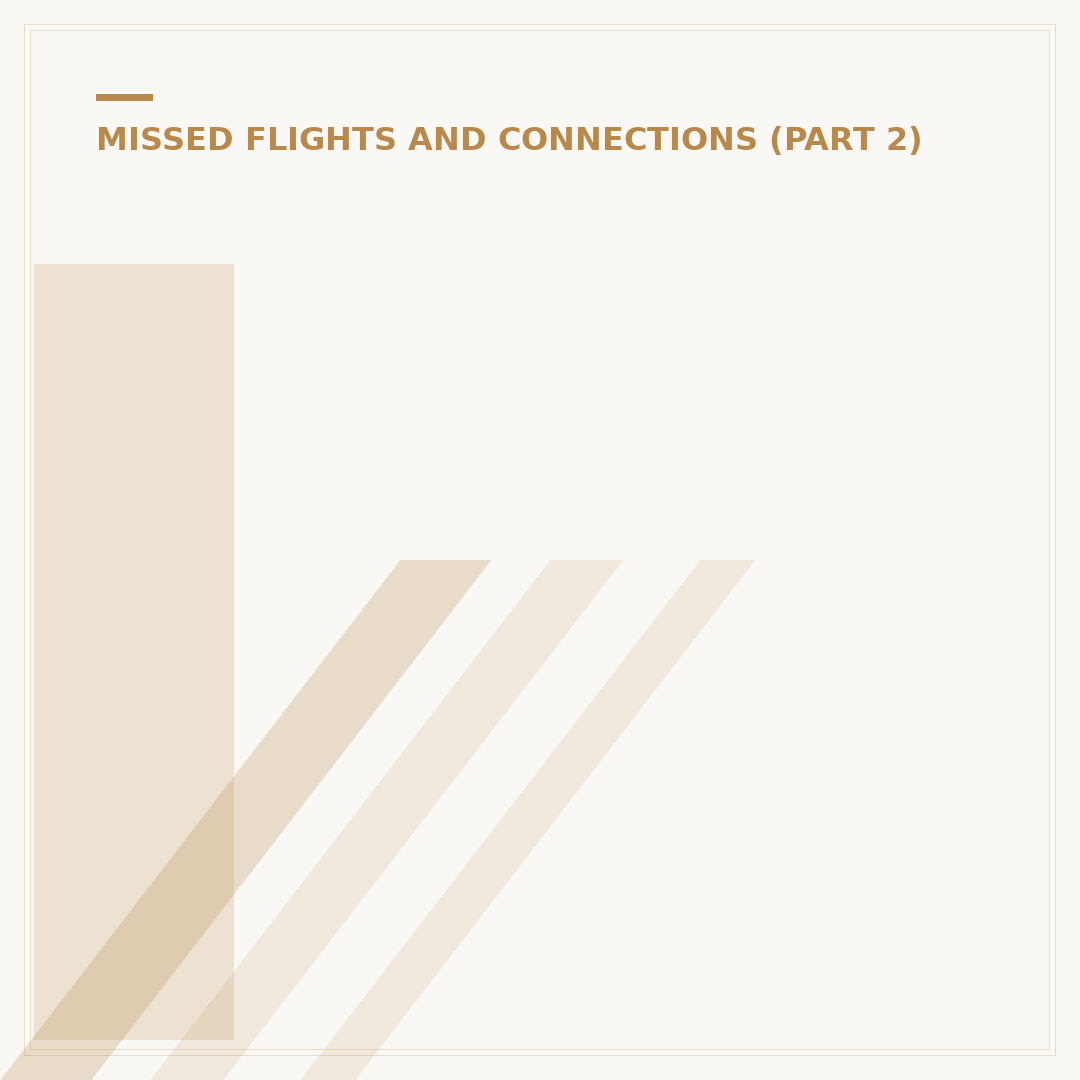 If I Miss My Flight, Can I Change It?