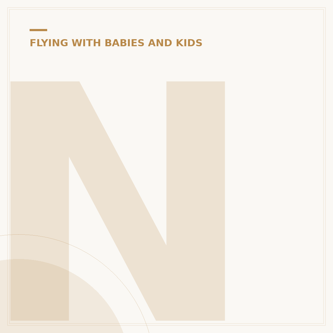 Newborn Flight Ticket: Do Infants Need a Seat?