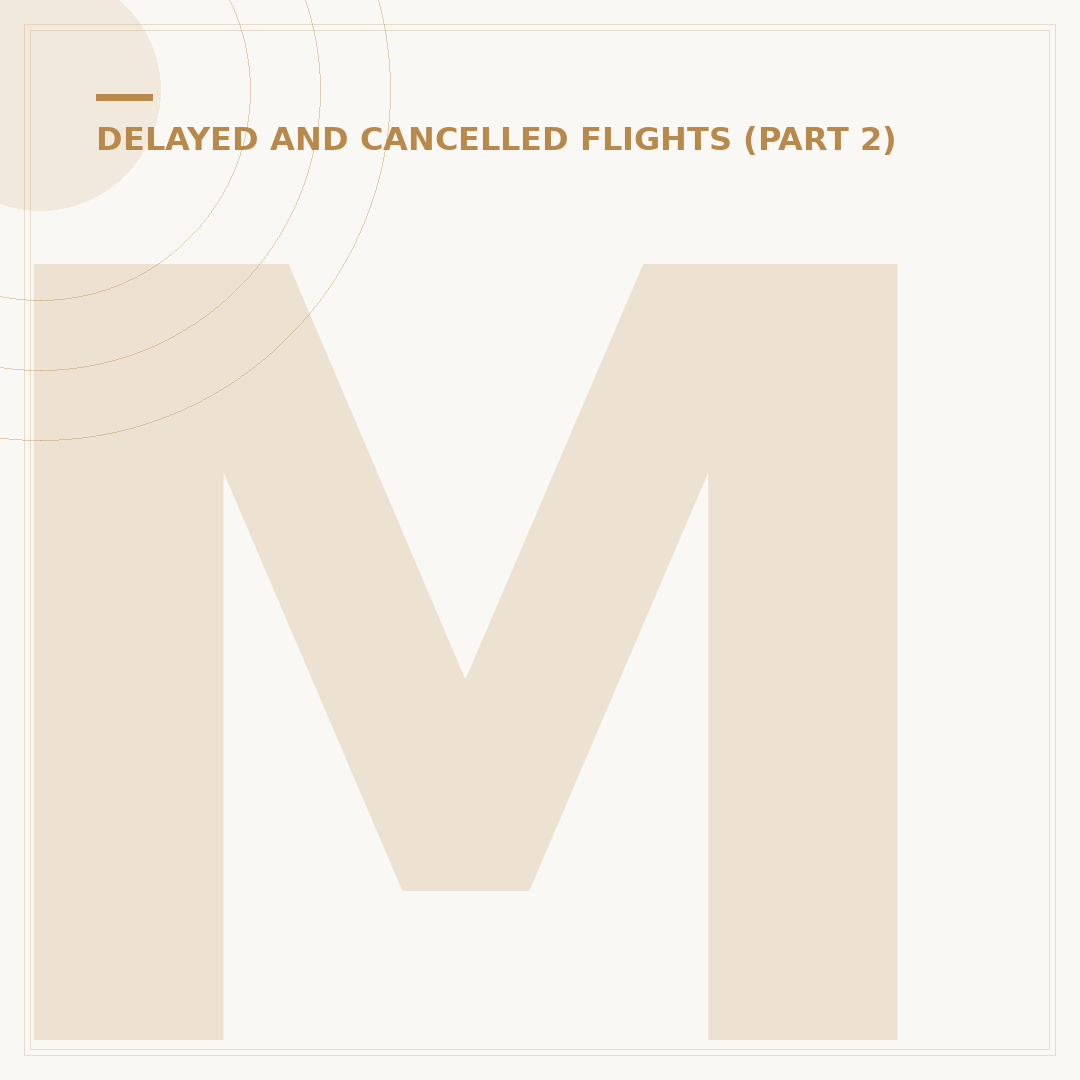 Main Reasons for Flight Delays: Understanding Causes