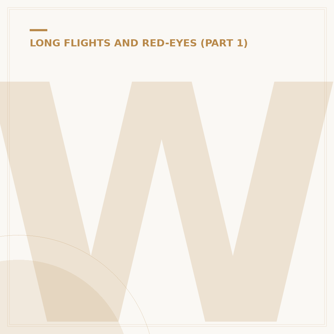 What Constitutes a Red Eye Flight and How to Prepare