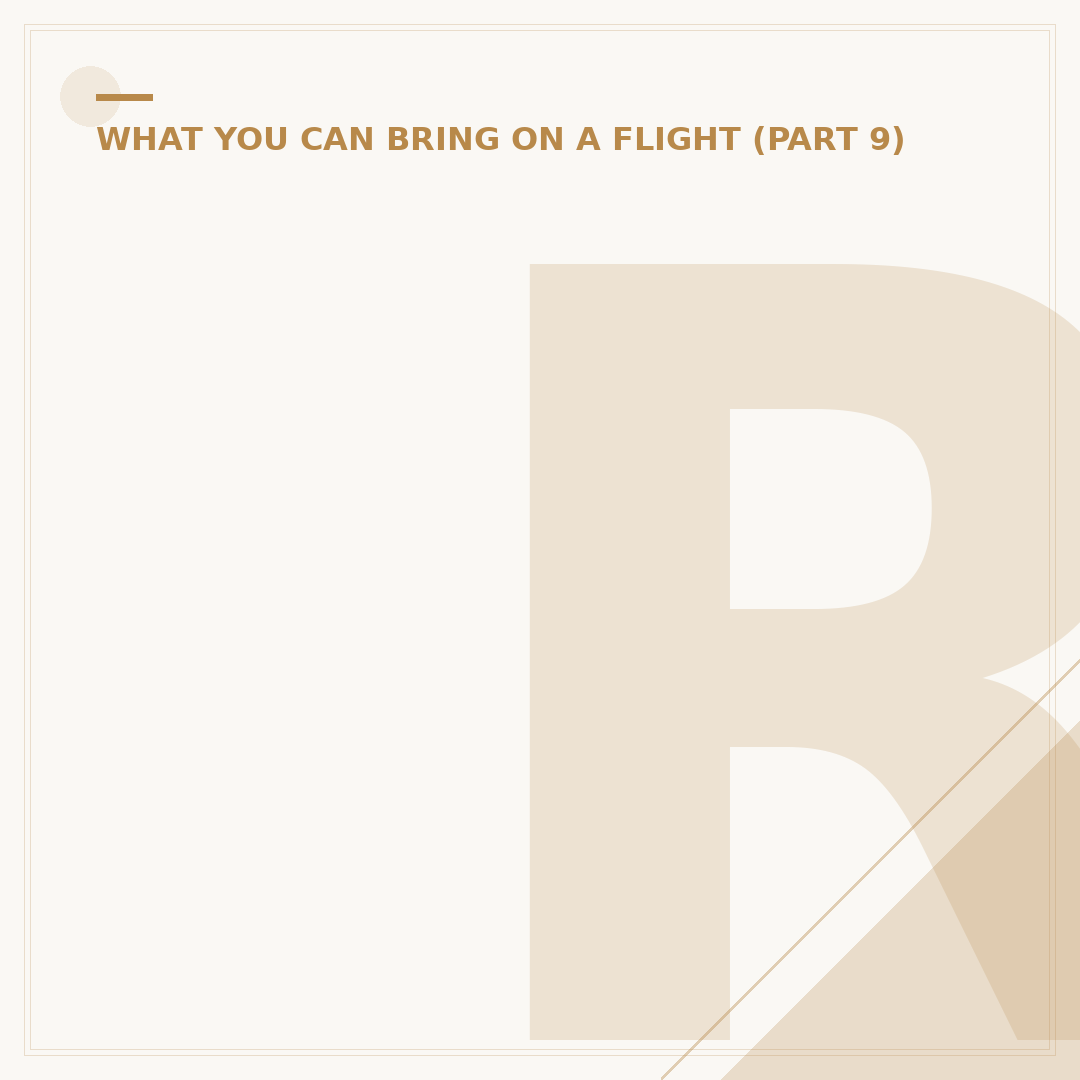 Retain Water After a Flight? Causes and Relief