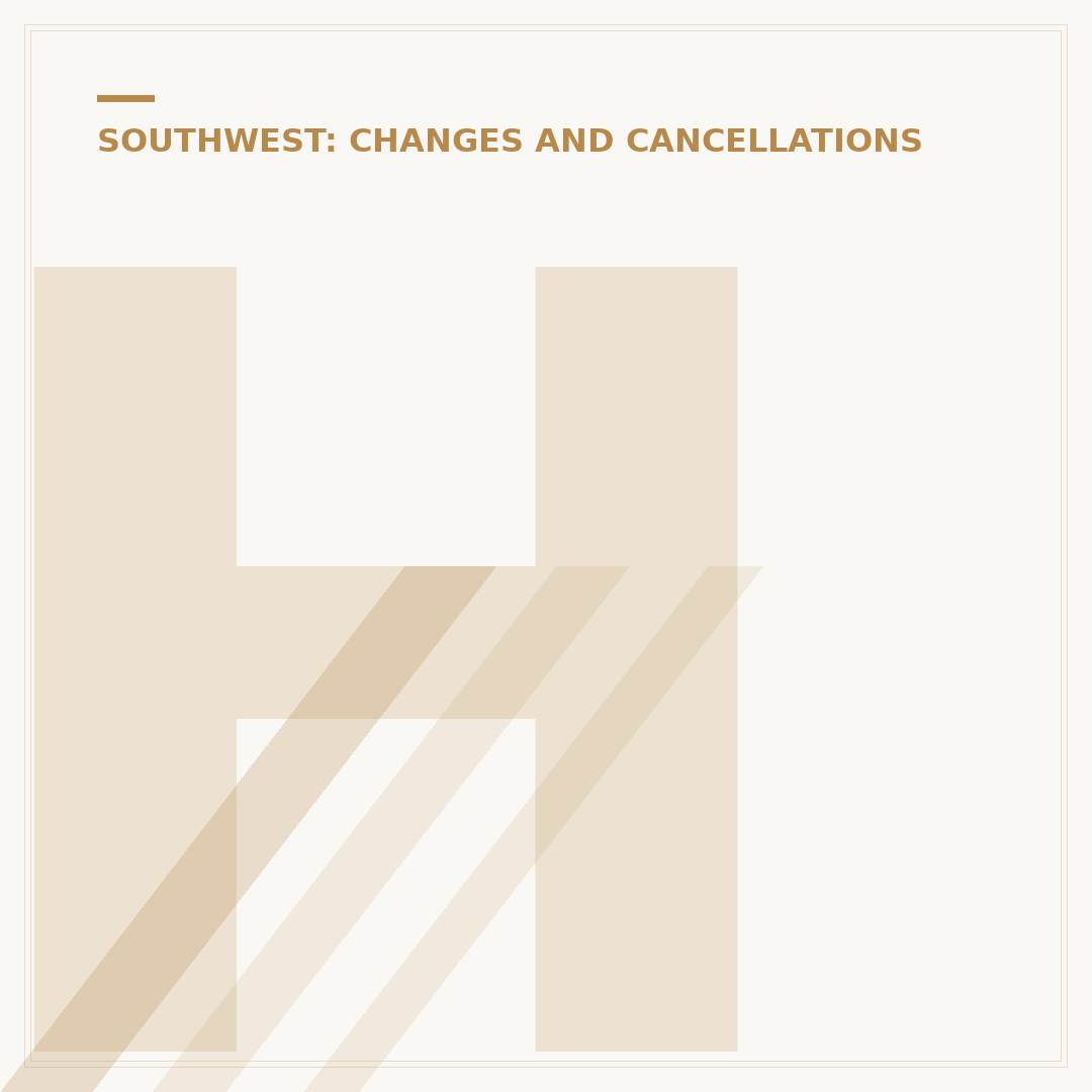 How Often Does Southwest Change Flight Times?