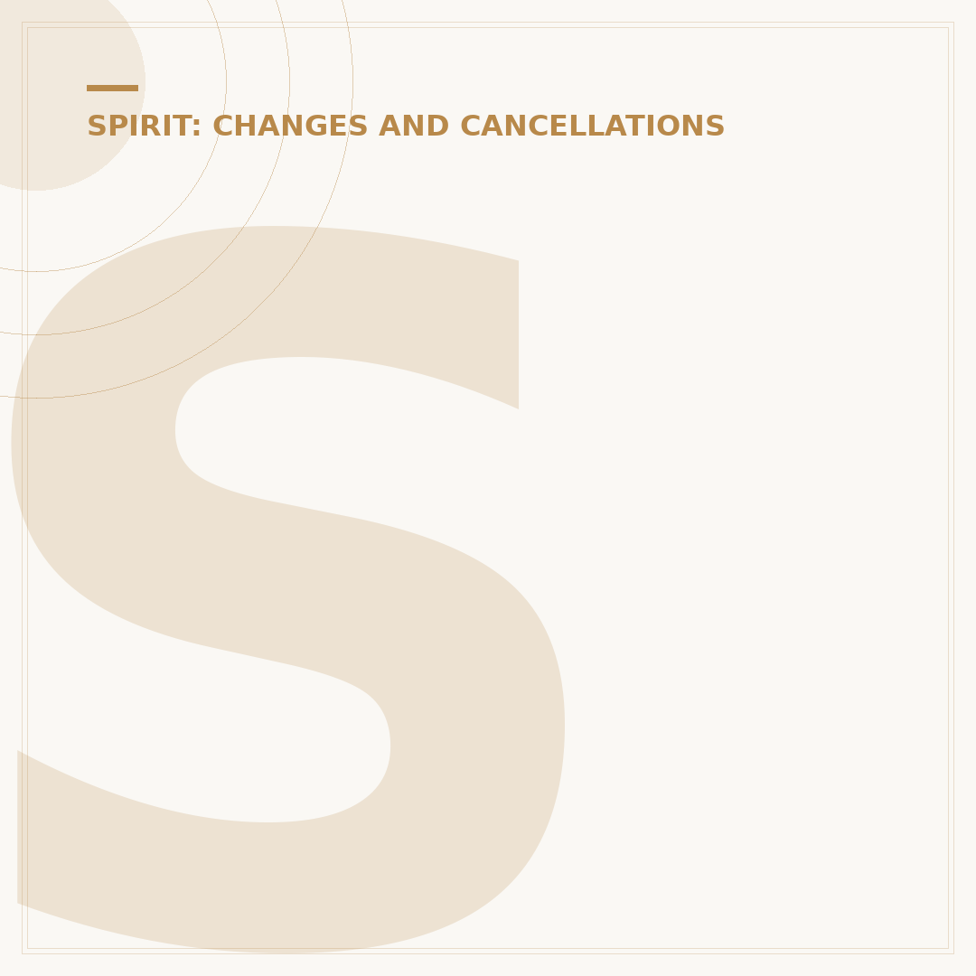 Spirit Flight Time Changed: Can I Cancel?