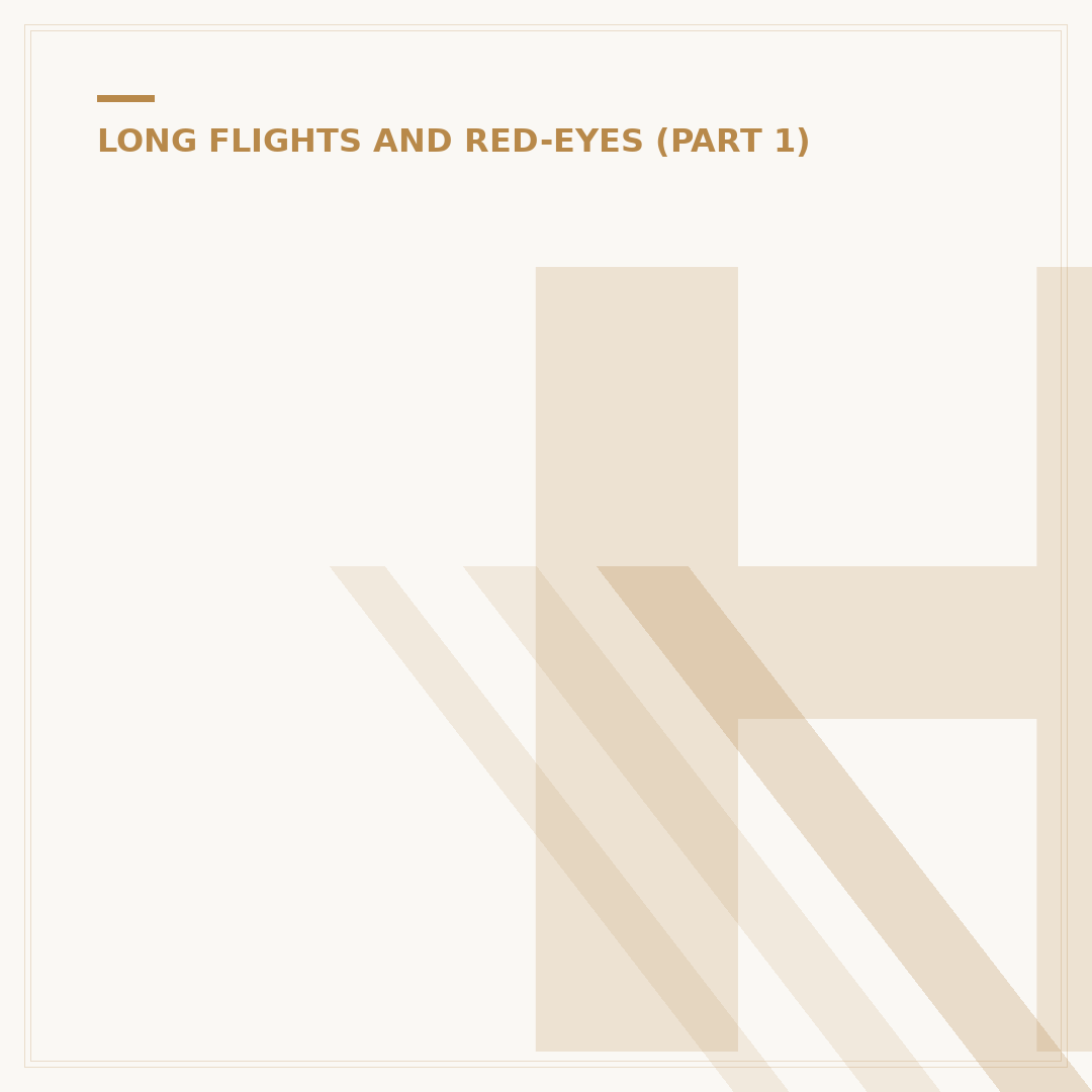 How to Survive a Long Flight with Sciatica