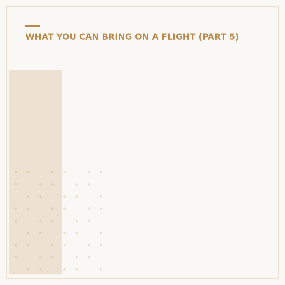 International Flights from NZ: Can I Take Food?