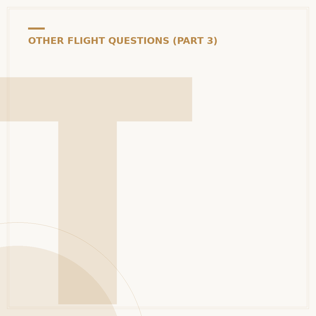 Things to Do on a Flight for a Better Journey