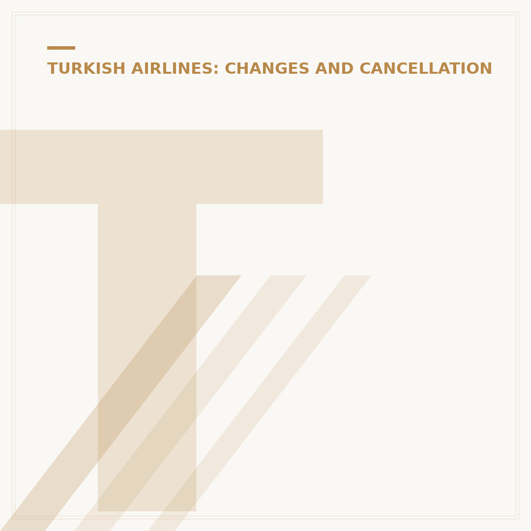 Turkish Airlines Flight Change Costs: What to Expect