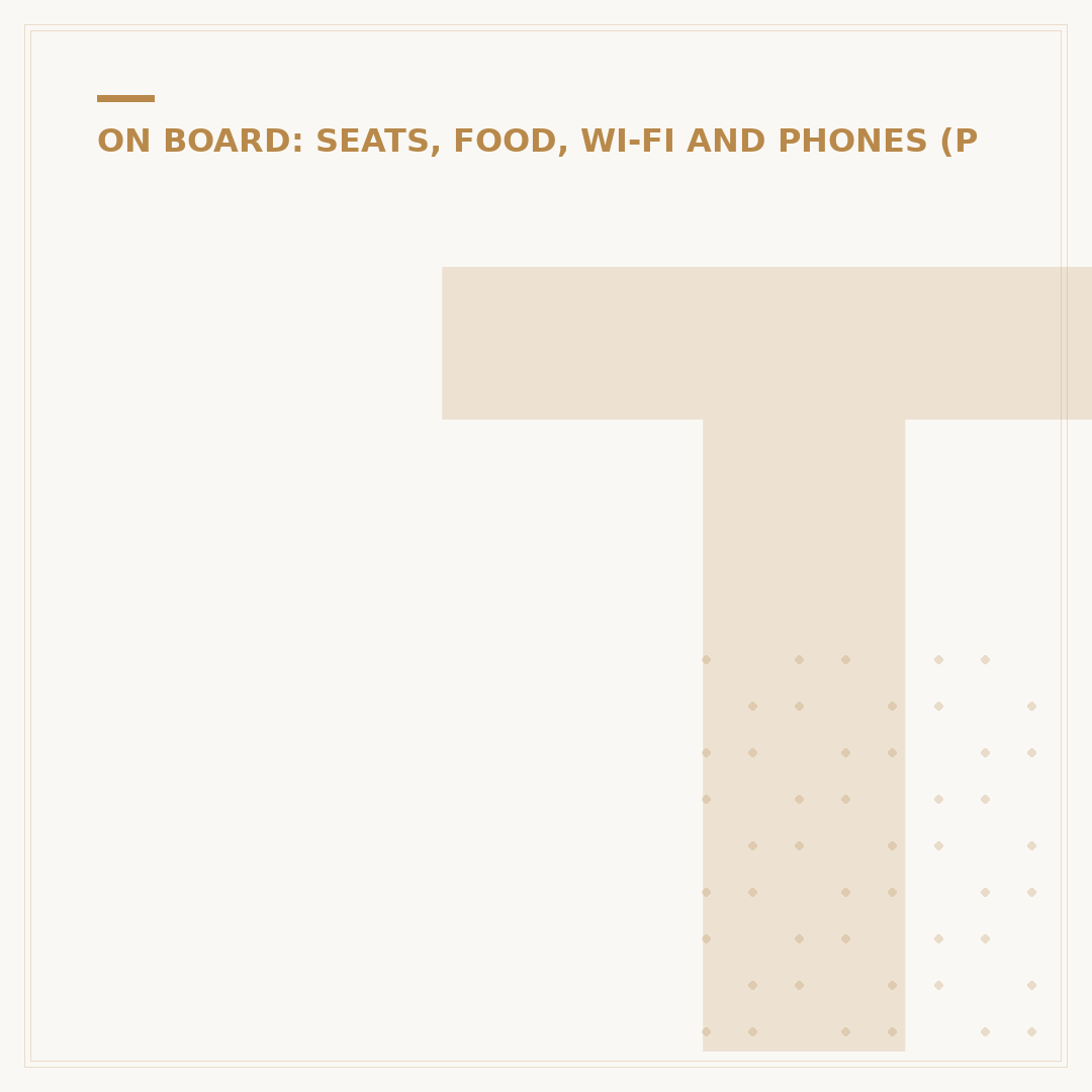 Types of Flight Seats: Understanding Your Options