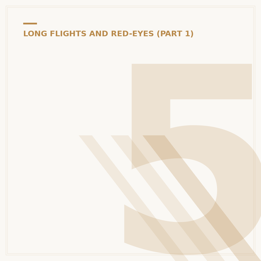 5 Hour Flight: How to Prepare and Stay Comfortable