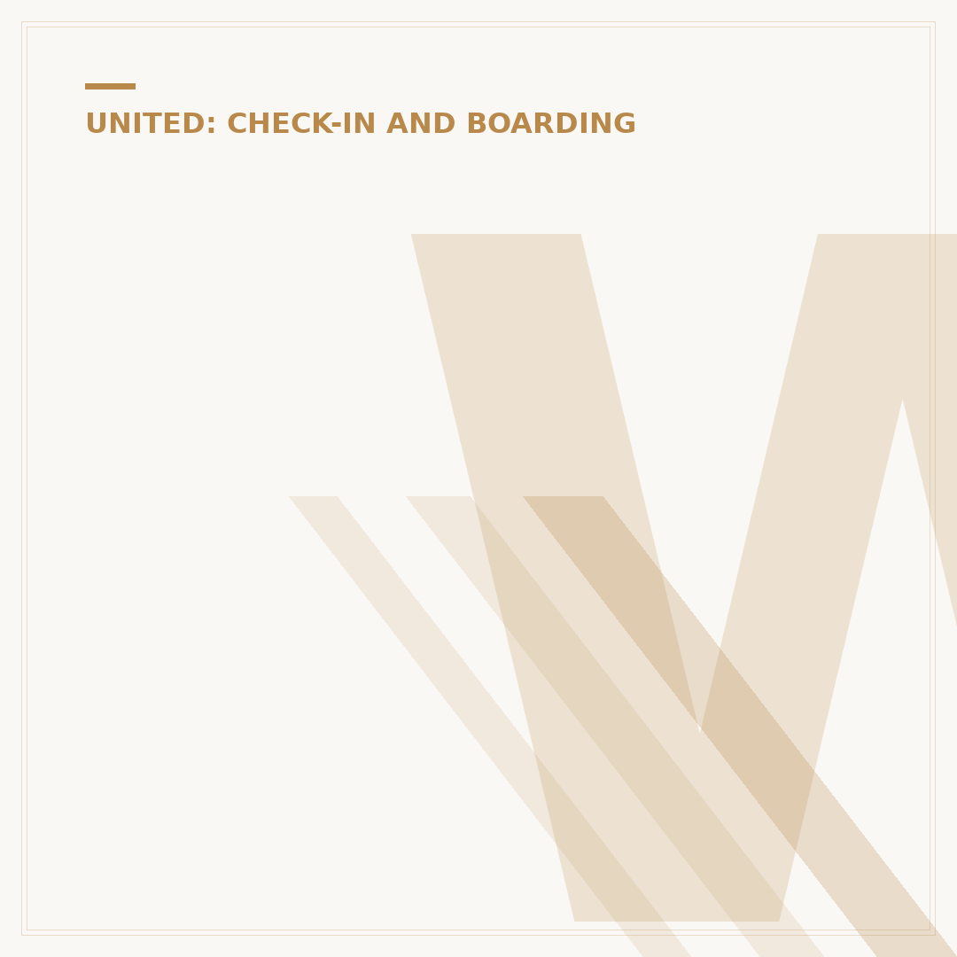 When to Check Into United Flight: Timing & Process