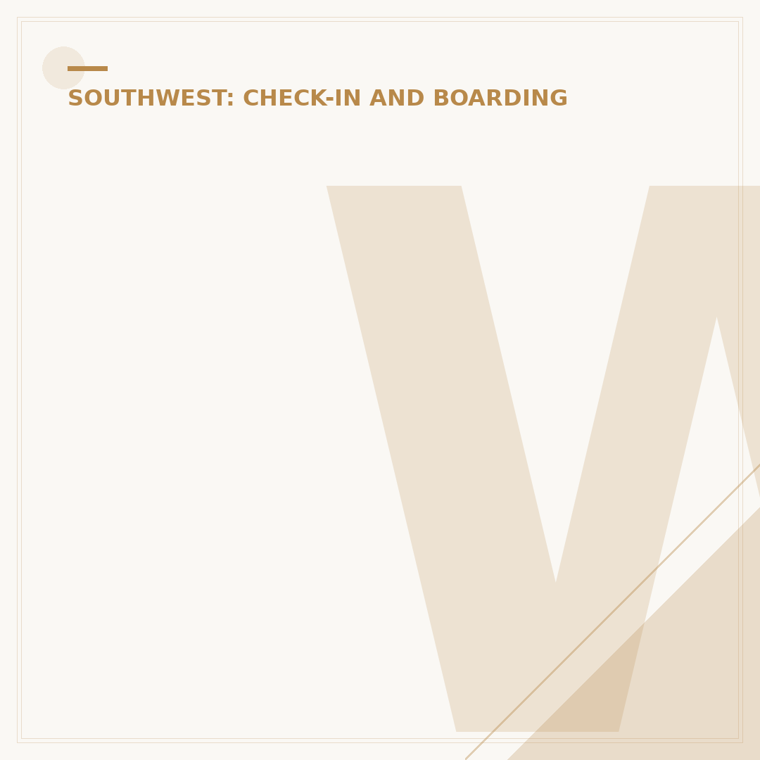 Where Do I Check In for My Southwest Flight?