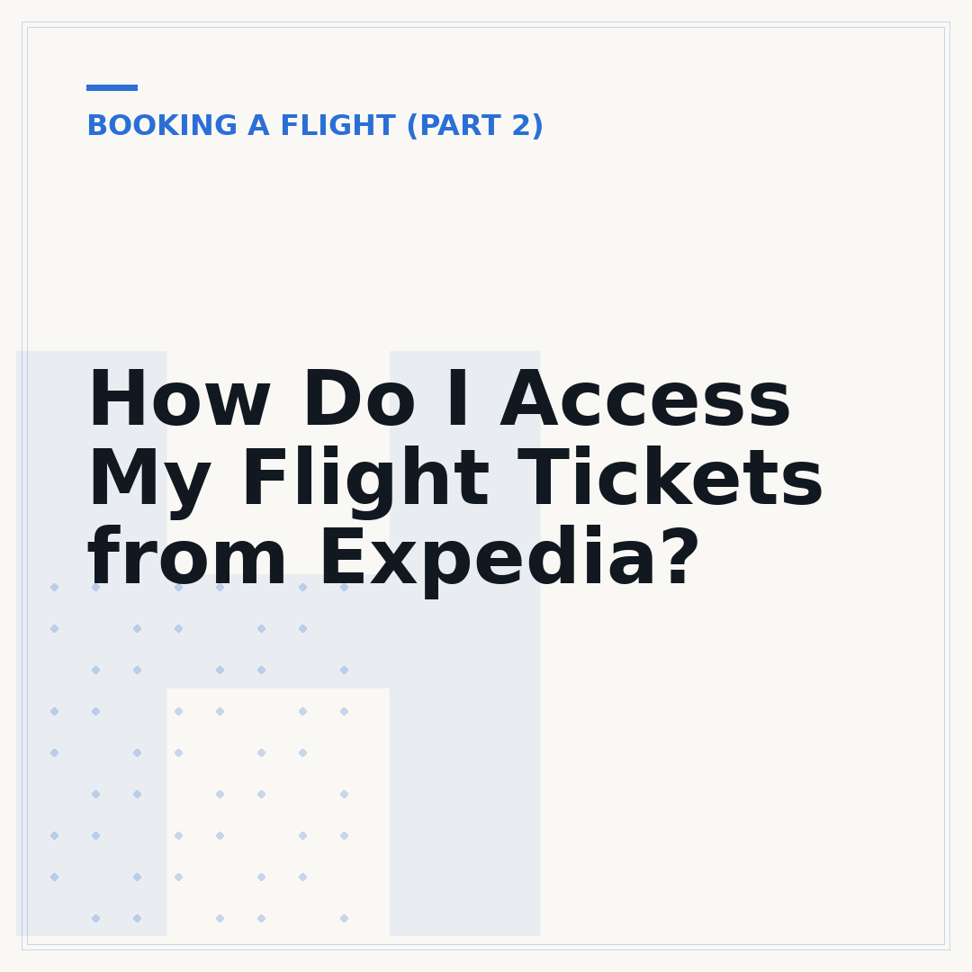 How Do I Access My Flight Tickets from Expedia?