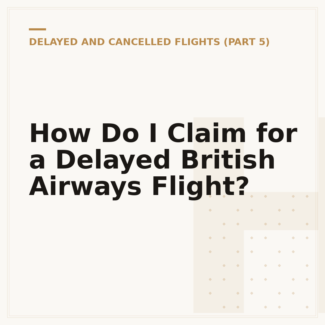 How Do I Claim for a Delayed British Airways Flight?
