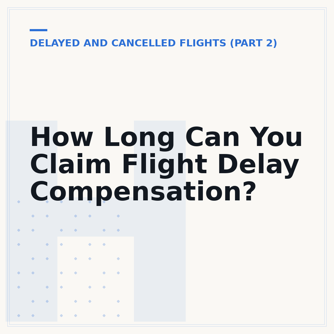 How Long Can You Claim Flight Delay Compensation?