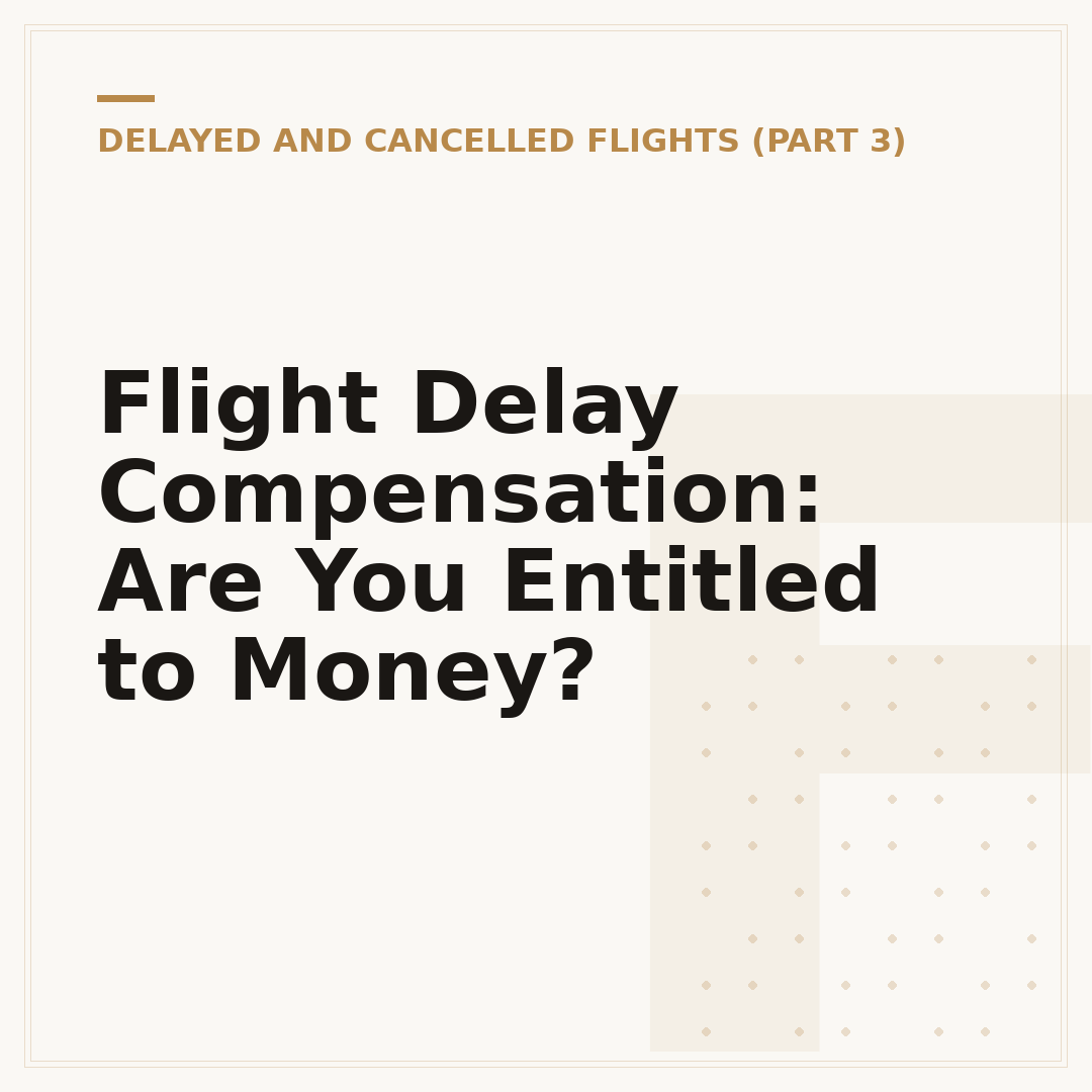 Flight Delay Compensation: Are You Entitled to Money?