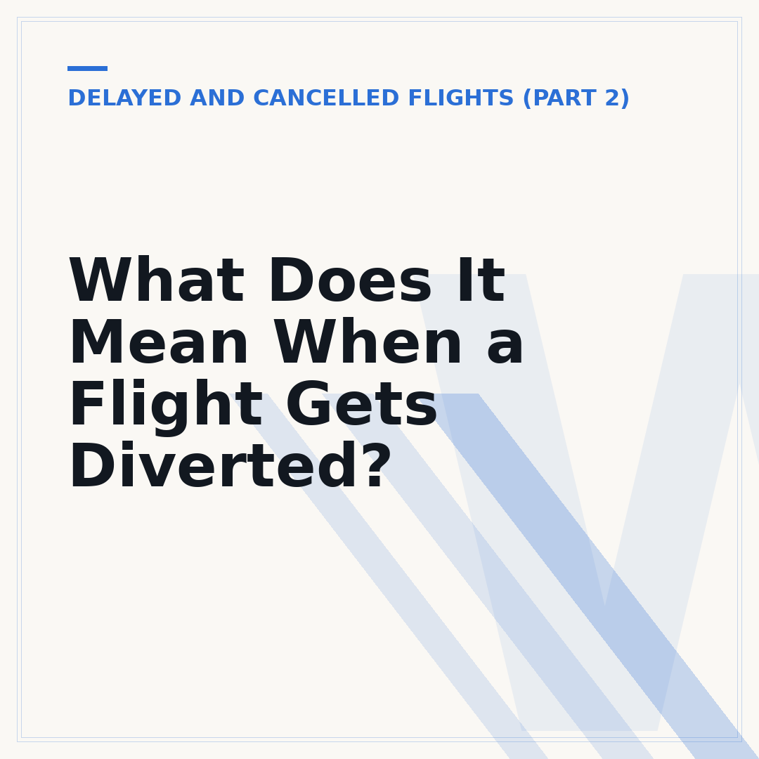 What Does It Mean When a Flight Gets Diverted?