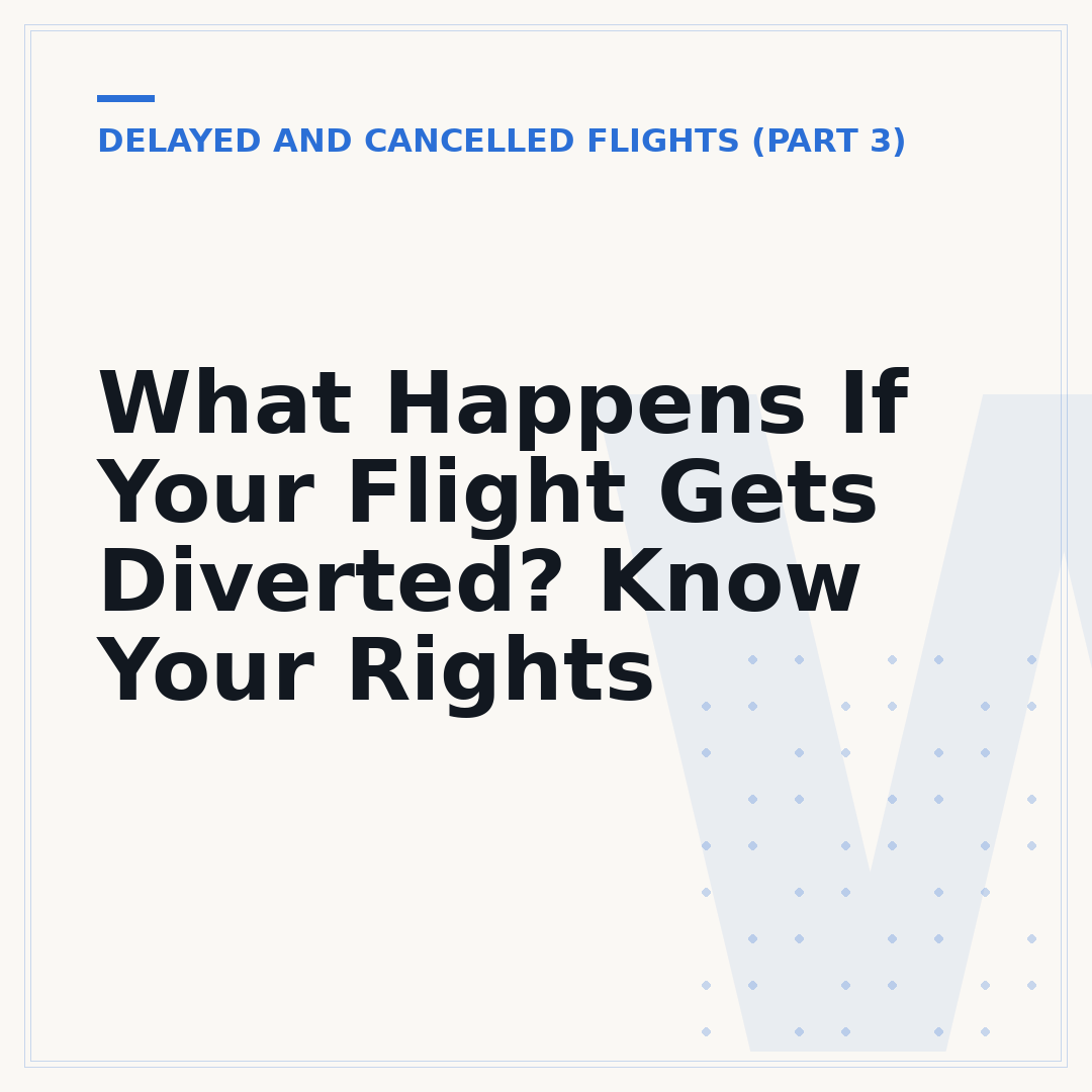What Happens If Your Flight Gets Diverted? Know Your Rights