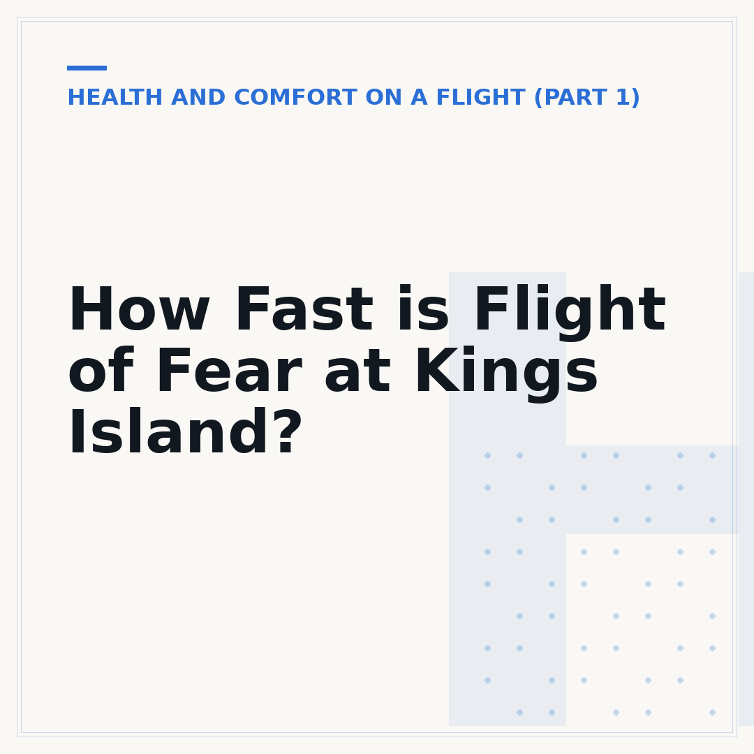 How Fast is Flight of Fear at Kings Island?