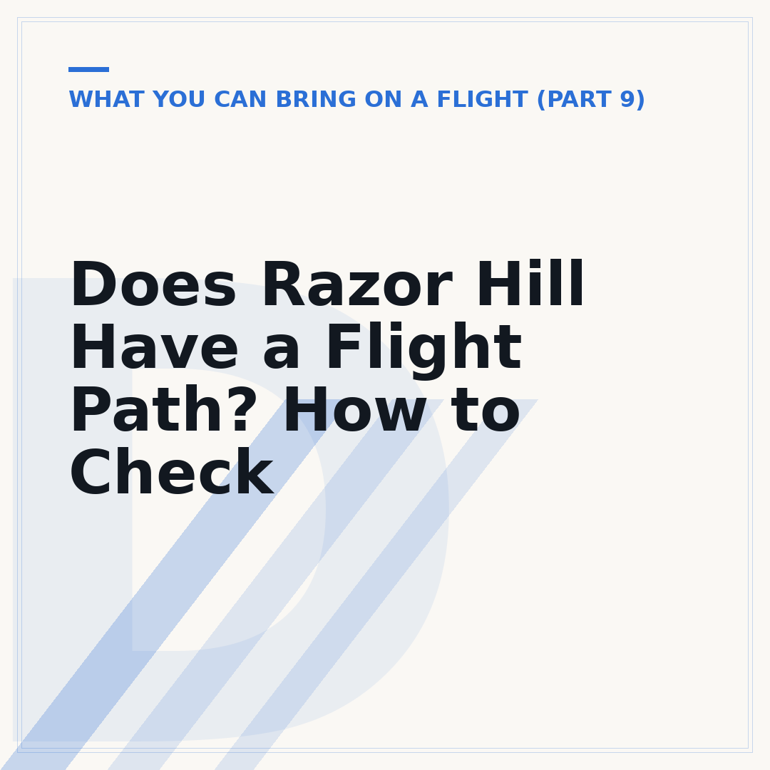 Does Razor Hill Have a Flight Path? How to Check