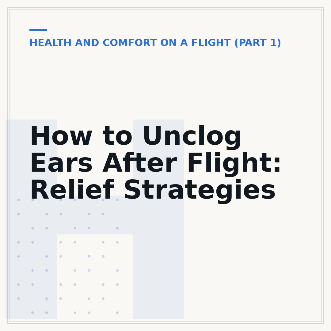 How to Unclog Ears After Flight: Relief Strategies