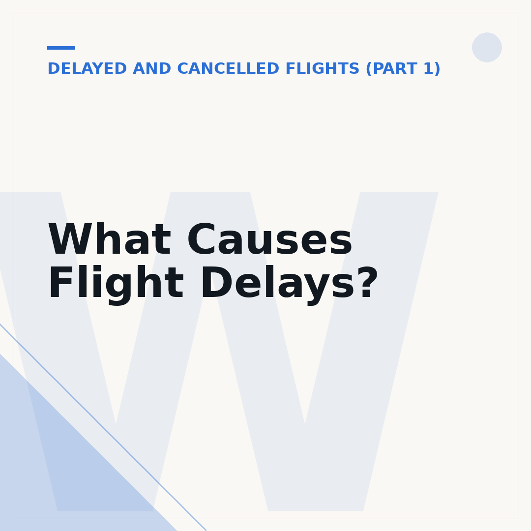 What Causes Flight Delays?